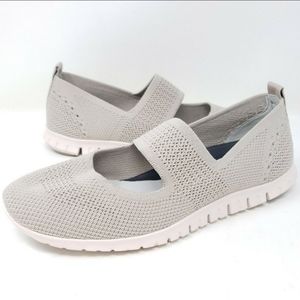 Cole Haan Natural Zerogrand Mary Jane Loater Sneakers Flats